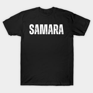 Samara Name Gift Birthday Holiday Anniversary T-Shirt